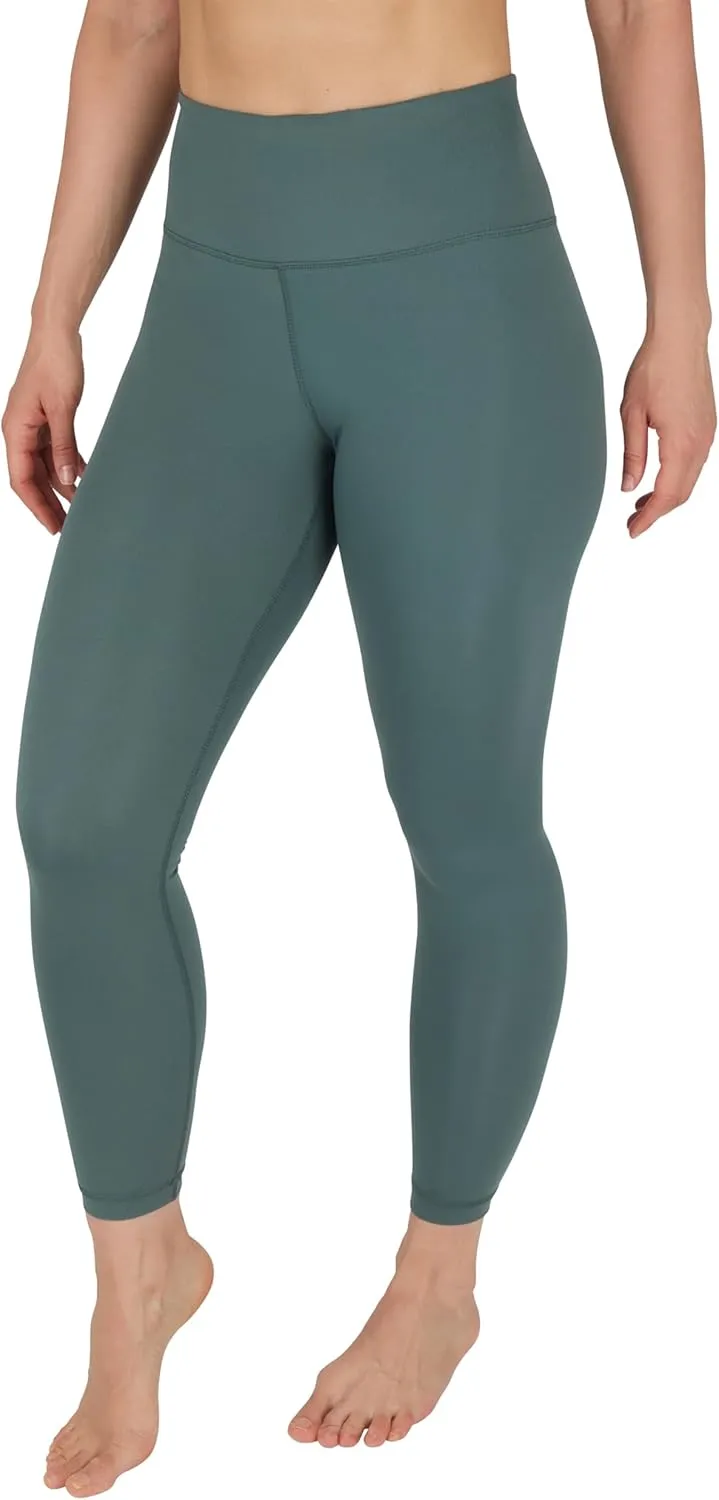 Yogalicious High Waist Ankle Legging Squat Proof Criss Cross V-Back Pant