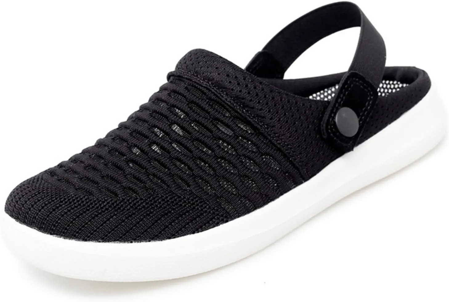 ZWRXW Women's Men's Garden Clogs Shoes Unisex Slip-On Outdoor Beach Slippers Lightweight Breathable Mesh Walking Mules Comfortable Anti-Slip Casual Slipper Pool Water Shoes Home Slippers Footwear