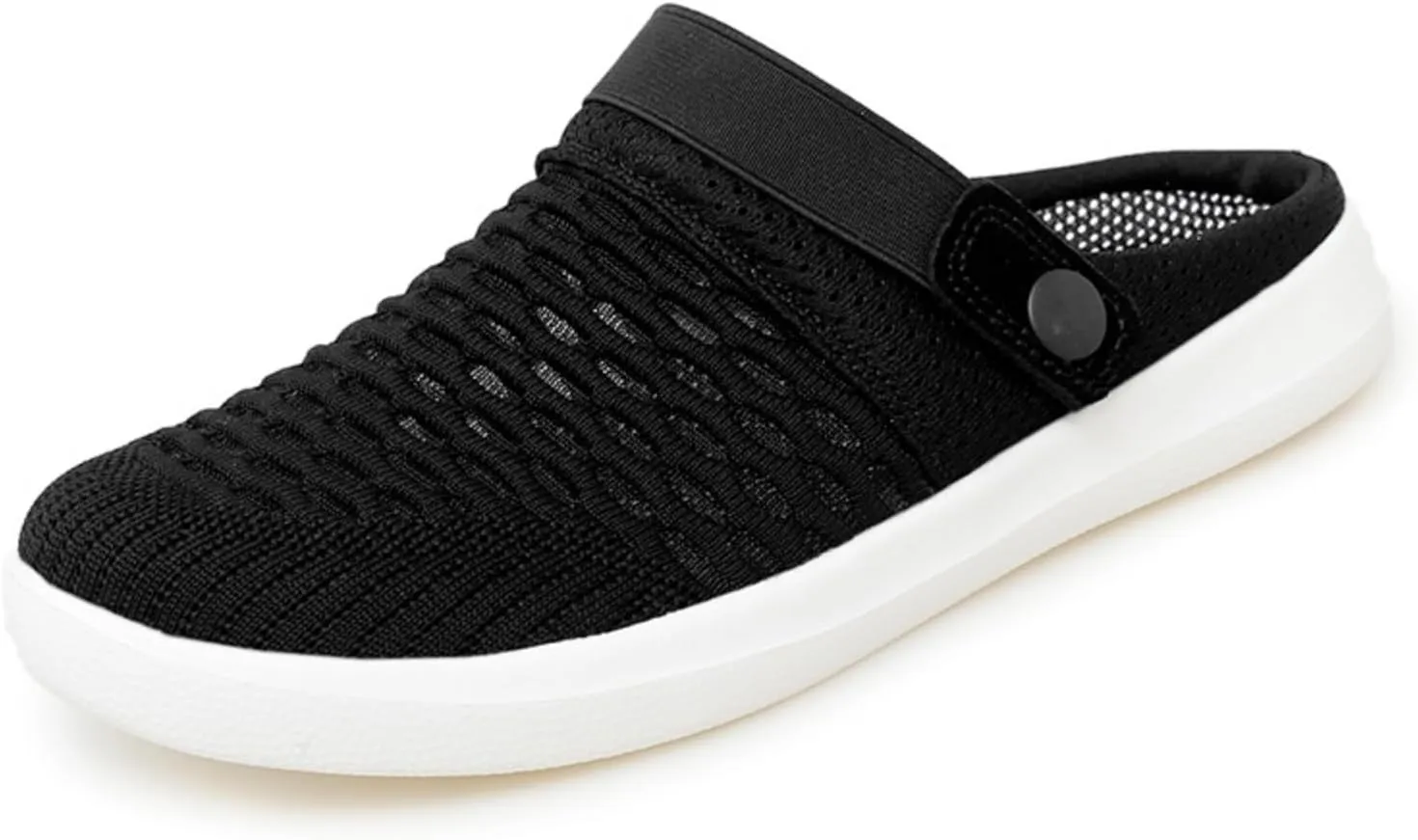 ZWRXW Women's Men's Garden Clogs Shoes Unisex Slip-On Outdoor Beach Slippers Lightweight Breathable Mesh Walking Mules Comfortable Anti-Slip Casual Slipper Pool Water Shoes Home Slippers Footwear